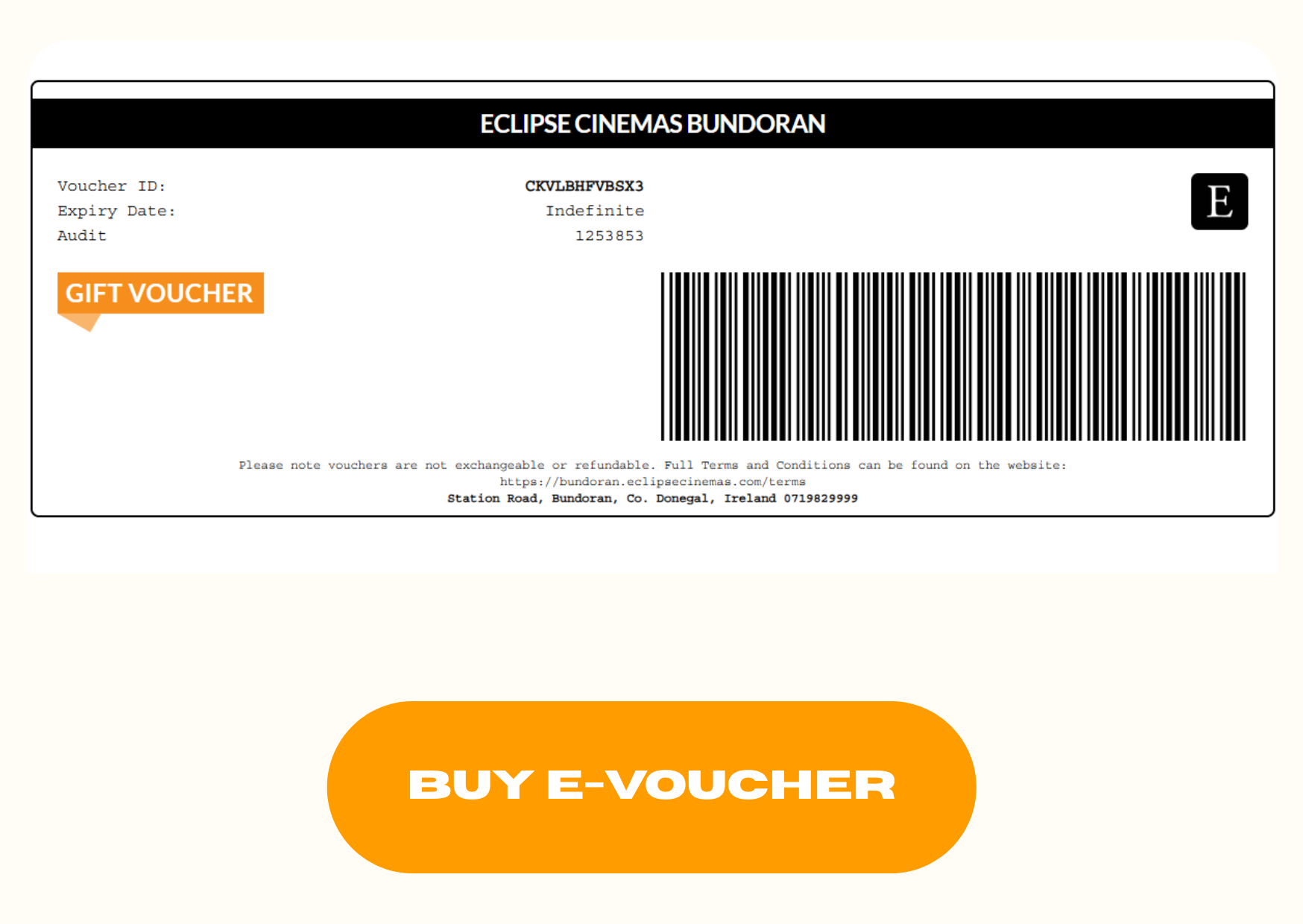 Evouchers Eclipse Cinemas